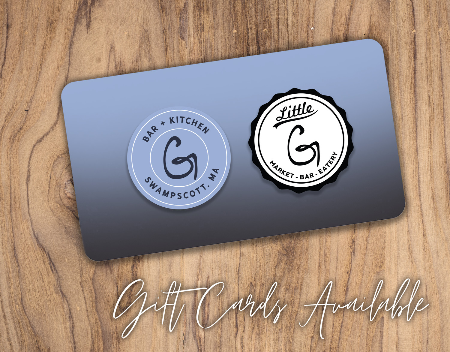 Little G and G Bar + Kitchen gift cards